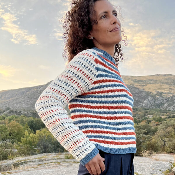 Jersey Bucle por @knitandpepper