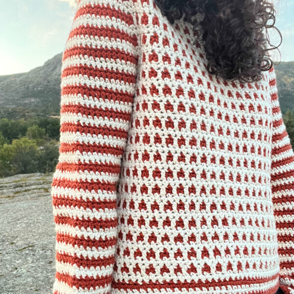 Jersey Gallo por @knitandpepper